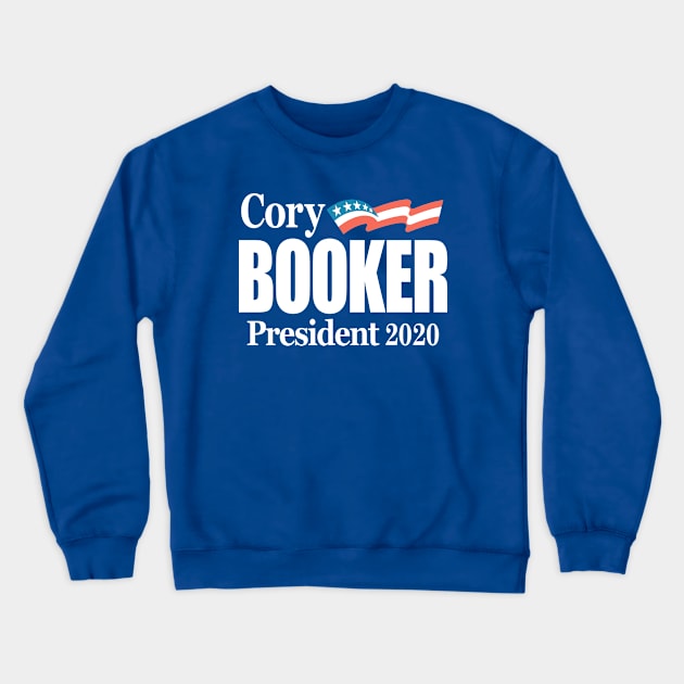 Cory Booker 2020 Crewneck Sweatshirt by Etopix